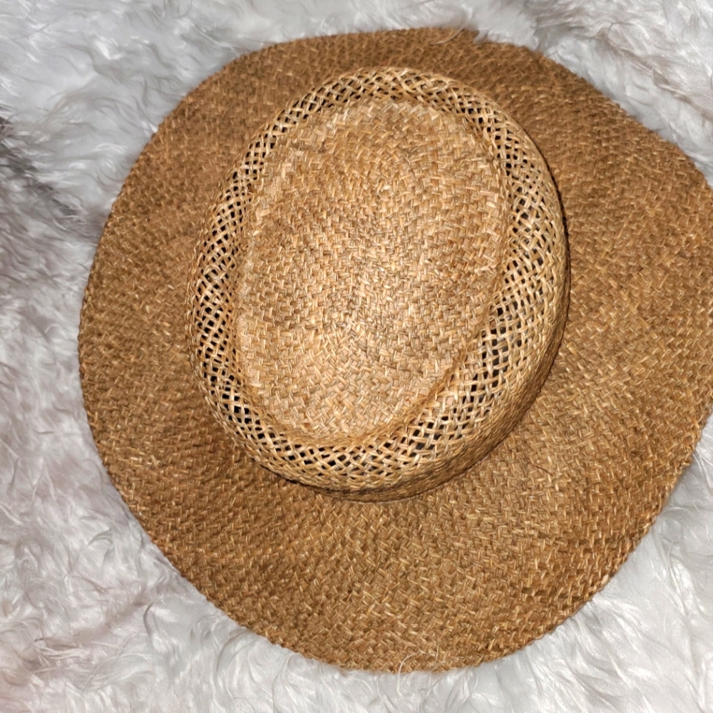 NWT TCK Headwear Straw Hat S/M